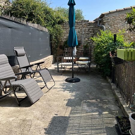 La Terrasse De Caromb Face Au Mont Ventoux Avec Clim Apartment ภายนอก รูปภาพ